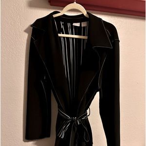 Women’s  Chico Black Traveler Trench Coat